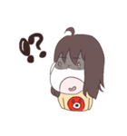 タコが好きな干物系女子（個別スタンプ：23）