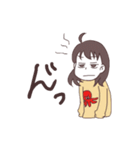 タコが好きな干物系女子（個別スタンプ：30）