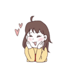 タコが好きな干物系女子（個別スタンプ：32）