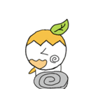 Orange people-Orange Mew（個別スタンプ：7）