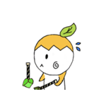 Orange people-Orange Mew（個別スタンプ：16）