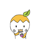 Orange people-Orange Mew（個別スタンプ：21）