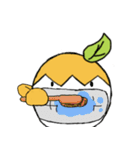 Orange people-Orange Mew（個別スタンプ：34）
