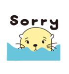 Q Bao sea otter（個別スタンプ：3）