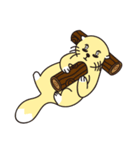 Q Bao sea otter（個別スタンプ：11）