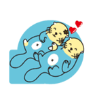 Q Bao sea otter（個別スタンプ：22）