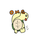 Big-headed turtle（個別スタンプ：37）