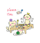 Dinkyneko ＆ Friends #5 _6 AM to 11 PM（個別スタンプ：29）