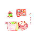 イチゴコスプレ（個別スタンプ：37）