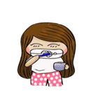 Cha em working women.（個別スタンプ：2）