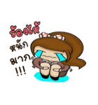 Cha em working women.（個別スタンプ：16）