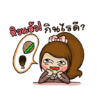 Cha em working women.（個別スタンプ：22）