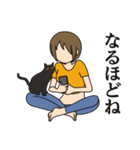 猫と共に待ちわびる（個別スタンプ：38）