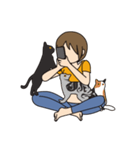 猫と共に待ちわびる（個別スタンプ：39）