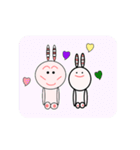 changlili rabbit sticker（個別スタンプ：31）