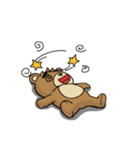 Action Grizzly Bear（個別スタンプ：13）