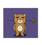 Action Grizzly Bear（個別スタンプ：16）