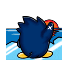 ブルーペンギン - 忙しいワーキング（個別スタンプ：23）