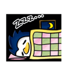 ブルーペンギン - 忙しいワーキング（個別スタンプ：33）
