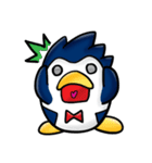 ブルーペンギン - 忙しいワーキング（個別スタンプ：40）