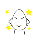 シンプルタマゴ（個別スタンプ：1）