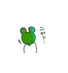 七分袖かえるくん（個別スタンプ：10）
