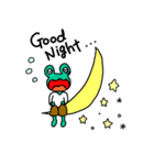 七分袖かえるくん（個別スタンプ：26）
