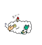 七分袖かえるくん（個別スタンプ：28）