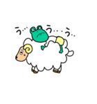 七分袖かえるくん（個別スタンプ：31）