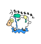 七分袖かえるくん（個別スタンプ：32）