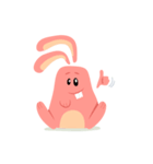 可愛い怒ってウサギ（個別スタンプ：3）