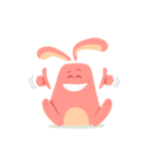 可愛い怒ってウサギ（個別スタンプ：7）