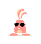 可愛い怒ってウサギ（個別スタンプ：8）
