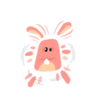 可愛い怒ってウサギ（個別スタンプ：16）