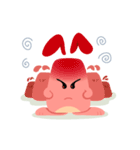 可愛い怒ってウサギ（個別スタンプ：32）