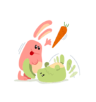 可愛い怒ってウサギ（個別スタンプ：35）