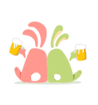 可愛い怒ってウサギ（個別スタンプ：40）