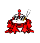 カエルロボット「ガマ次郎」と家族たち（個別スタンプ：22）