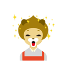 たぬきつねスタンプ（その1）（個別スタンプ：9）