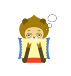 たぬきつねスタンプ（その1）（個別スタンプ：10）