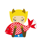 たぬきつねスタンプ（その1）（個別スタンプ：24）