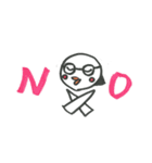 ハトのU子さん（個別スタンプ：3）