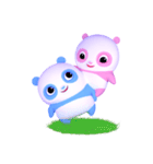 Panda Sweety : Gingan ＆ Ginbai（個別スタンプ：16）