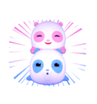Panda Sweety : Gingan ＆ Ginbai（個別スタンプ：17）