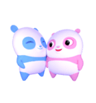 Panda Sweety : Gingan ＆ Ginbai（個別スタンプ：26）
