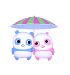 Panda Sweety : Gingan ＆ Ginbai（個別スタンプ：27）