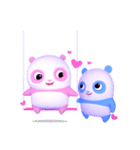 Panda Sweety : Gingan ＆ Ginbai（個別スタンプ：30）