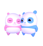 Panda Sweety : Gingan ＆ Ginbai（個別スタンプ：33）