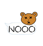 Bearto chat with life（個別スタンプ：38）