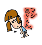 女の子 スタンプ 01（個別スタンプ：14）